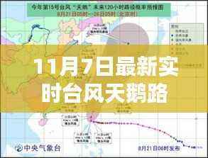 最新实时台风天鹅路径分析与预测(11月7日更新)