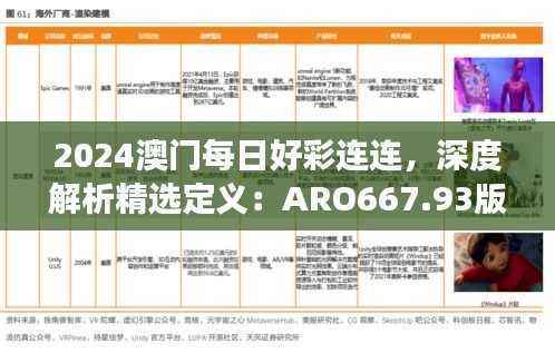 2024澳门每日好彩连连，深度解析精选定义：ARO667.93版日常解读