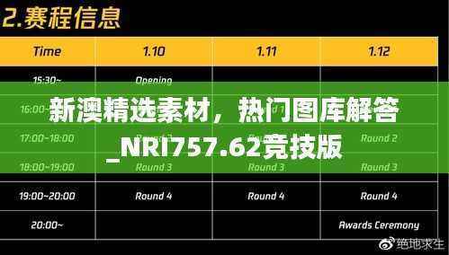新澳精选素材,热门图库解答_NRI757.62竞技版