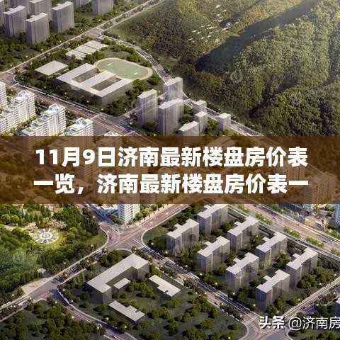 济南最新楼盘房价表深度测评与全面介绍(11月最新更新)