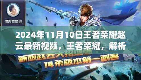 王者荣耀赵云最新视频解析(2024年11月版)