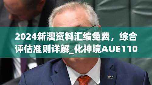 2024新澳资料汇编免费,综合评估准则详解_化神境AUE110.26