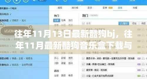 酷狗音乐盒下载与安装指南,历年11月最新版适用于初学者与进阶用户