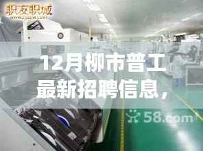 柳市普工最新招聘信息发布,把握职场机遇,开启事业新篇章