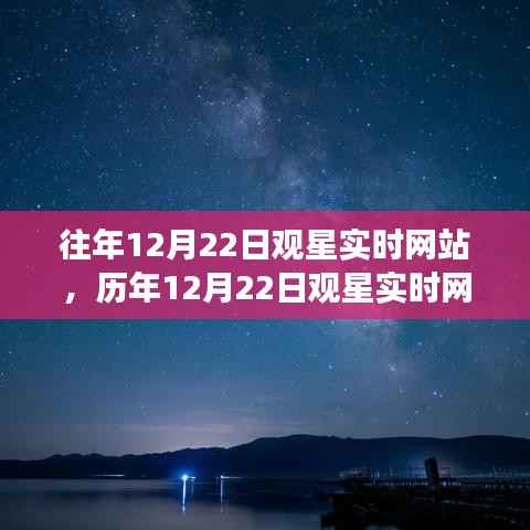 历年12月22日观星实时回顾,星辰之梦的诞生、影响与今日展望