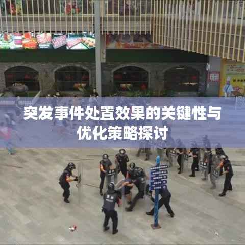 突发事件处置效果的关键性与优化策略探讨