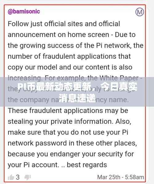 PI币最新动态更新,今日真实消息速递