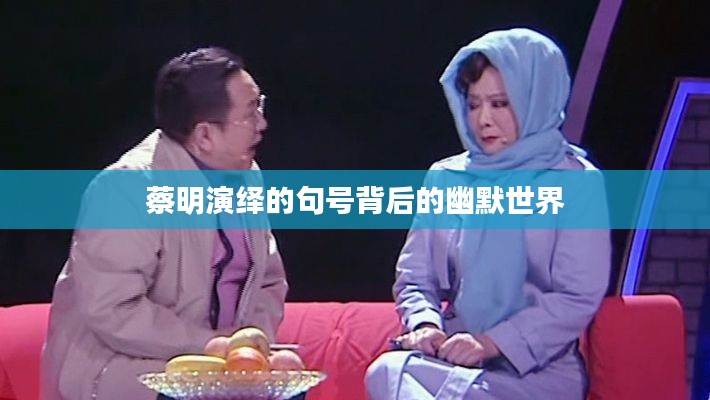 蔡明演绎的句号背后的幽默世界