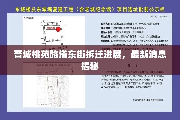 晋城桃苑路塔东街拆迁进展，最新消息揭秘